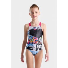 Купальник дитячий Arena Girl's Swimsuit V Back Placeme (005079-590)