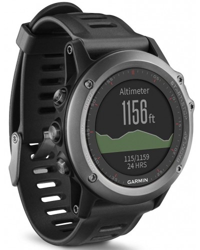 Многофункциональные GPS-часы Garmin Fenix 3 Grey HRM-Run