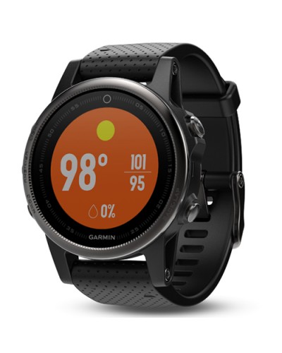 Мультиспортивные GPS-часы Garmin Fenix 5s Sapphire Black (010-01685-11)