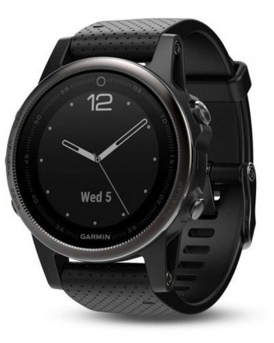 Мультиспортивные GPS-часы Garmin Fenix 5s Sapphire Black (010-01685-11)