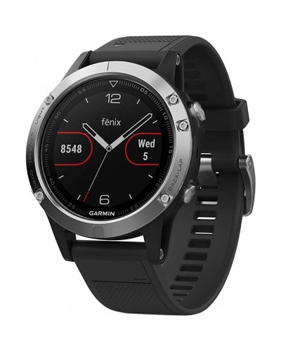 Мультиспортивные GPS-часы Garmin Fenix 5 Silver (010-01688-03)