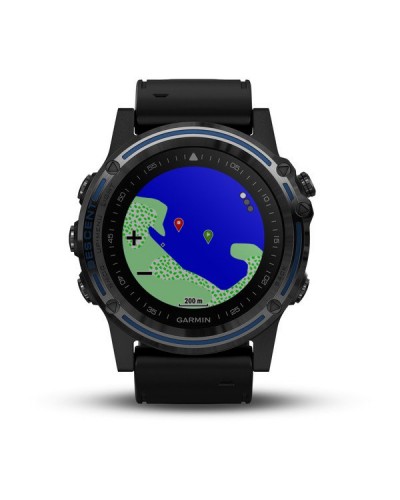 Спортивные часы для дайвинга Garmin Descent Mk1 Dive Computer with Black Band Gray Sapphire (010-01760-12)