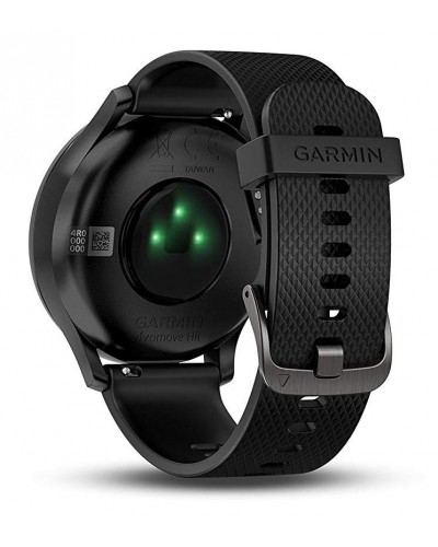 Умные часы с пульсометром Garmin Vivomove HR черные (010-01850-21)