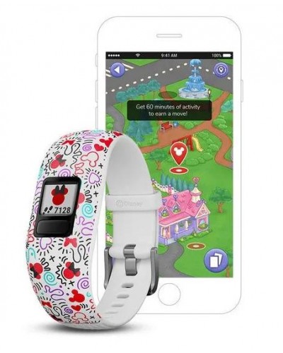 Дитячий фітнес-браслет Garmin vivofit jr2, WW, Adjustable, Minnie Mouse (010-01909-10)