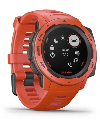 Спортивные GPS-часы с пульсометром Garmin Instinct