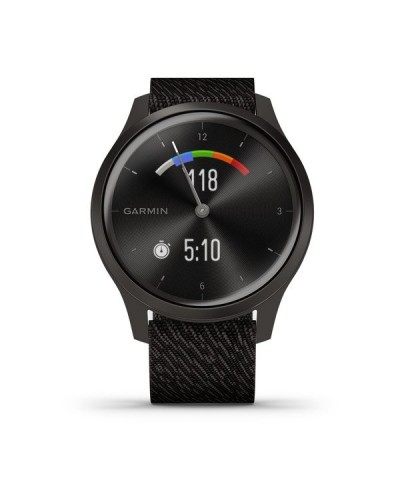 Спортивные часы Garmin vivomove Style Gunmetal-Dark Gray Fabric (010-02240-23)