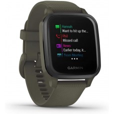 Спортивные часы Garmin Venu Sq Music Edition темно-зеленые