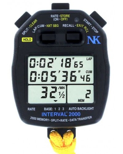 Секундомер NK Sports Interval 2000 Split / Rate Watch (0130)