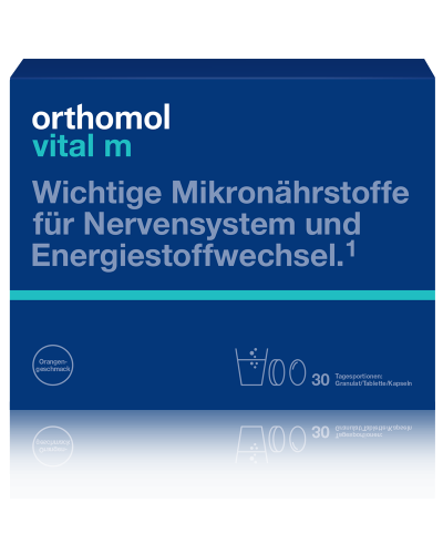 Витамины Orthomol Vital M гранулы + капсулы + таблетки (30 дней) (01319838)