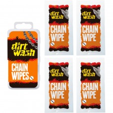 Салфетки для чистки цепи Weldtite Dirtwash Chain Wipes 4 шт (04030)