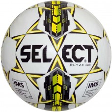Мяч футбольный Select Blaze DB IMS (402) бел/сер/желт размер 5