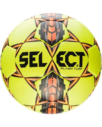 Мяч футбольный Select Flash Turf IMS желт/сер/оранж размер 5