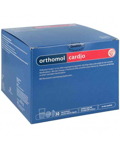 Витамины Orthomol Cardio гранулы + таблетки + капсулы (30 дней) (05919239)