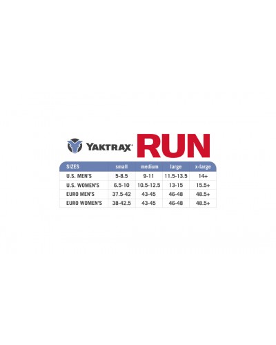 Ледоступы для бега Yaktrax Run (08161)