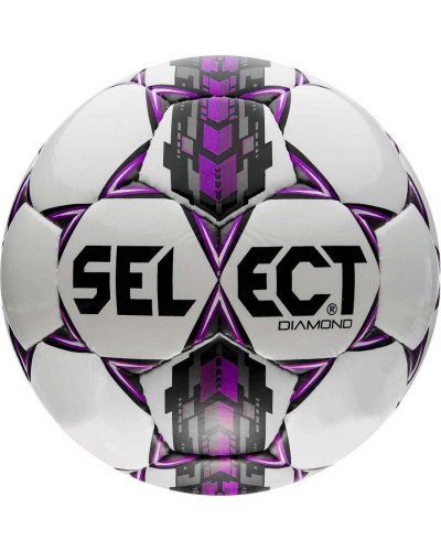 Мяч футбольный Select Diamond бел/сер/крас размер 3
