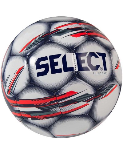 Мяч футбольный Select Classic New (208) бел/черн/красн размер 4
