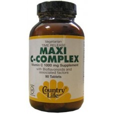 Витамины и минералы Country life maxi c complex 90tab
