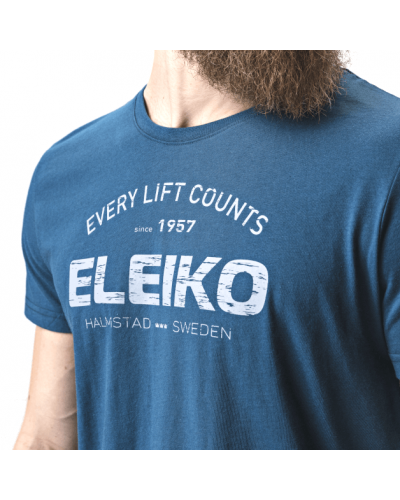 Футболка Eleiko Sign T-shirt C, Strong Blue