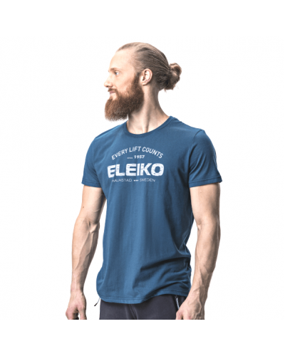 Футболка Eleiko Sign T-shirt C, Strong Blue