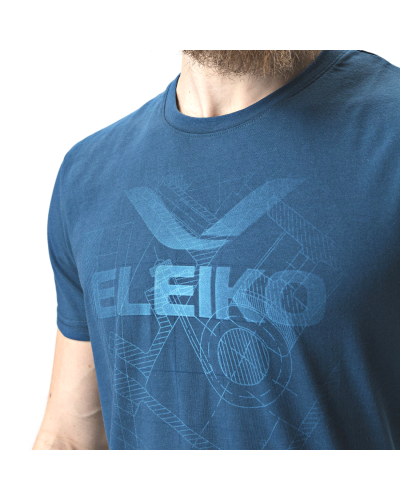 Футболка Eleiko Sign T-shirt G, Strong Blue