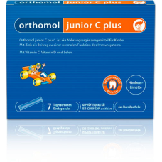 Витамины Orthomol Junior C Plus прямые гранулы Малины-Лайма (7 дней) (10013222)