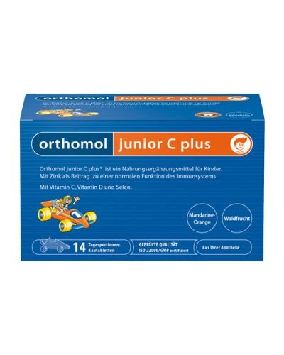 Витамины Orthomol Junior C Plus машинки Апельсин/Лесные ягоды (14 дней) (10013245)