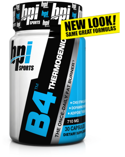 Комплексный жиросжигатель BPI Sports B4, 30 капс (100401)