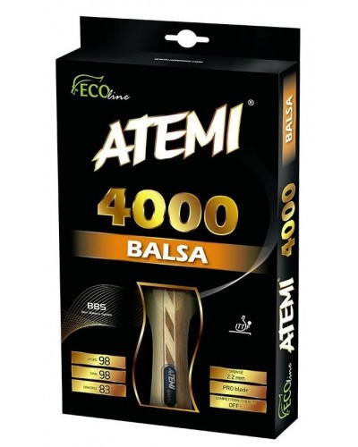 Ракетка для тенниса с конической ручкой Atemi 4000 Pro (10059)