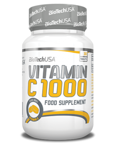 Витамин C BioTech USA Vitamin C 1000, 30 таб (101297)