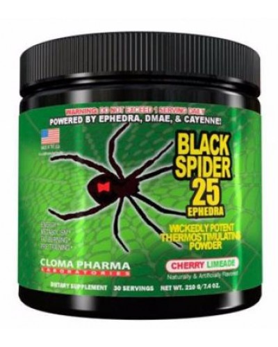 Жиросжигатель Cloma Pharma Black Spider, 210 г (101368)