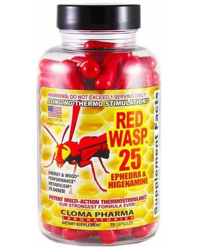 Жиросжигатель Cloma Pharma Red Wasp, 75 капс (101382)