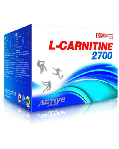 Жиросжигатель Dynamic Development L-Carnitine 2700, 25шт х 11мл (101631)
