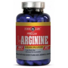 Аргинин Form Labs L-Arginine, 180 капс (101772)