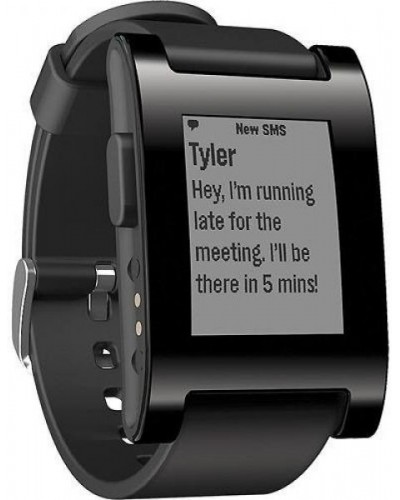 Умные часы Pebble Watch Jet Black