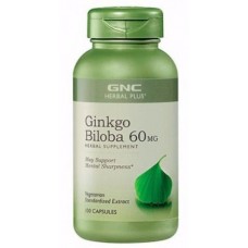 Препарат GNC Ginkgo Biloba 60 mg, 100 капс (101891)