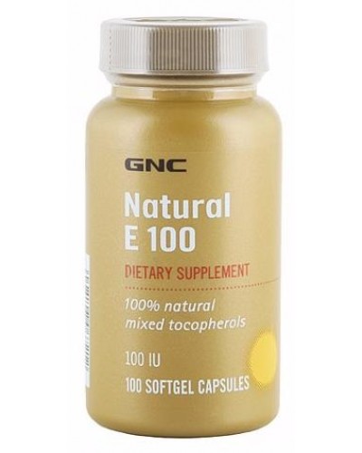Витамин GNC Natural E 100, 100 капс (101895)