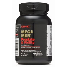 Комплекс витаминов GNC Mega Men Prostate and Virility, 90 капс (101909)