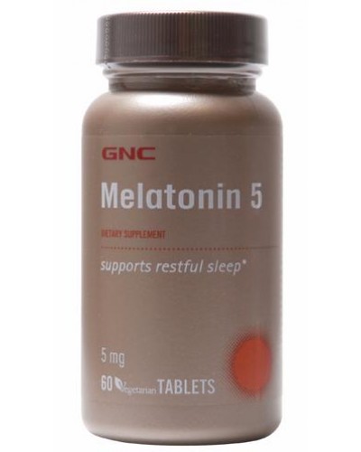 Препарат GNC Melatonin 5 mg, 60 таб (101919)