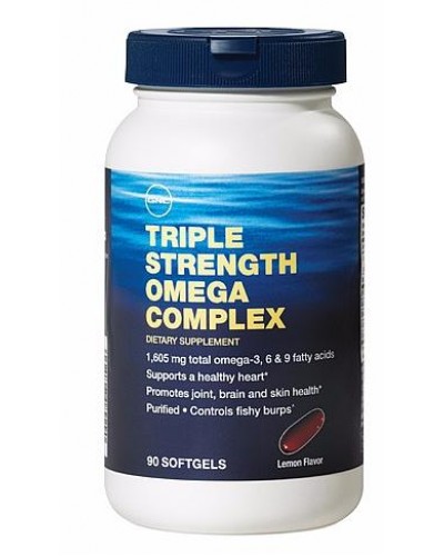 Жирные кислоты GNC Triple Strength Omega Complex, 90 капс (101921)