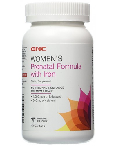 Витамины и минералы GNC Prenatal Formula, 120 капс (101922)