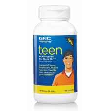 Витамины и минералы для мальчиков GNC Teen Multivitamin For Boys, 120 капс (101925)