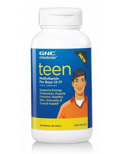 Витамины и минералы для мальчиков GNC Teen Multivitamin For Boys, 120 капс (101925)