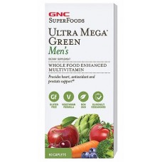 Витамины и минералы GNC Ultra Mega Green Mens Multivitamin, 60 капс (101928)