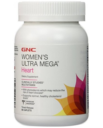 Витамины и минералы GNC Women's Ultra Mega Heart, 90 капс (101937)