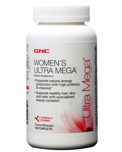 Витамины и минералы GNC Women's Ultra Mega, 180 капс (101942)