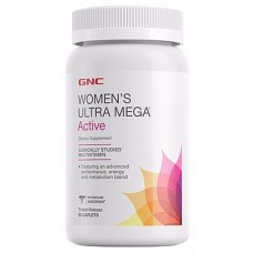 Витамины и минералы GNC Women's Ultra Mega Active, 90 капс (101947)