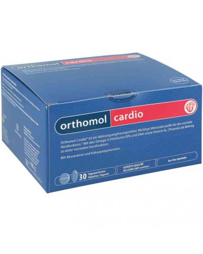 Витамины Orthomol Cardio таблетки + капсулы (30 дней) (10225409)