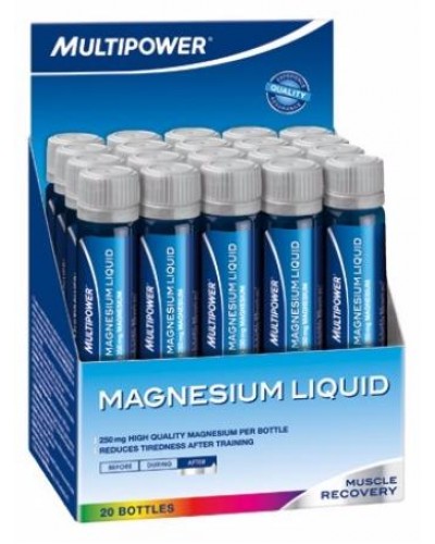 Минералы Multipower Magnesium Liquid 20шт х 25мл (102437)
