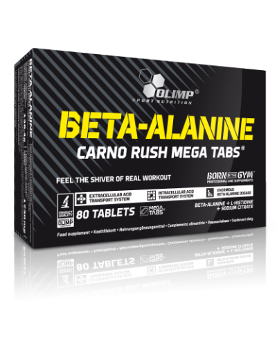Бета аланин Olimp Sport Nutrition Beta Alanine Carno Rush, 80 таб (103137)