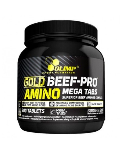 Аминокислота Olimp Sport Nutrition Gold Beef Pro Amino, 300 таб (103184)